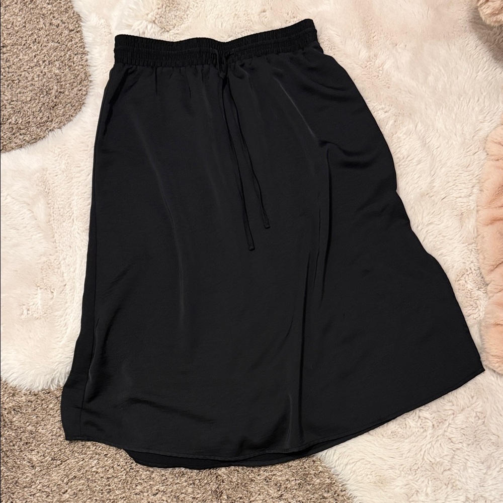 Chiffon Black Women's Skirt